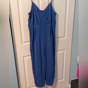 Elegant Blue Women's Jumpsuit